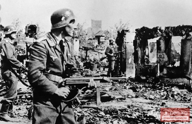 Улуу Ата Мекендик согуштун баатыры кыргызстандык Гадельшин Хамит Габдуллович