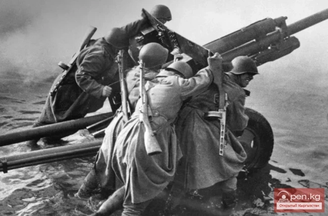 Улуу Ата Мекендик согуштун баатыры кыргызстандык Джумабаев Ташмамат