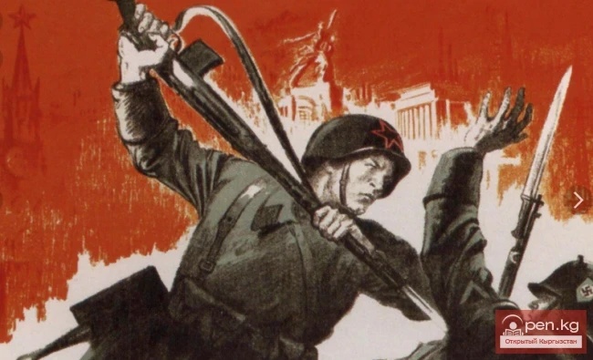 Улуу Ата Мекендик согуштун баатыры кыргызстандык Калашников Николай Семёнович