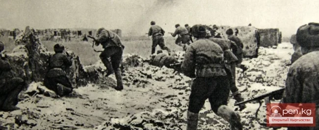 Улуу Ата Мекендик согуштун баатыры кыргызстандык Калашников Николай Семёнович