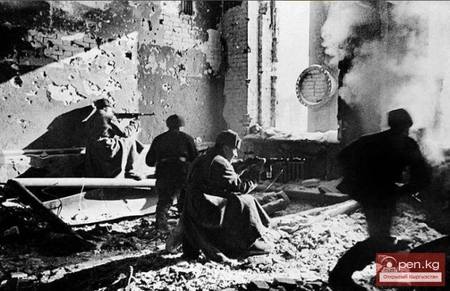 Улуу Ата Мекендик согуштун баатыры кыргызстандык Крикун Василий Гаврилович