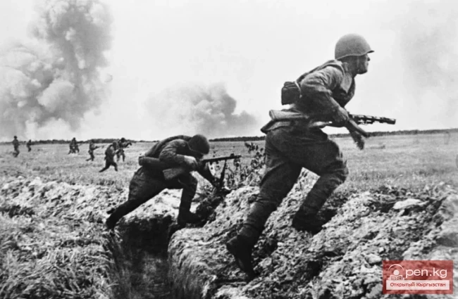 Улуу Ата Мекендик согуштун баатыры кыргызстандык Крикун Василий Гаврилович