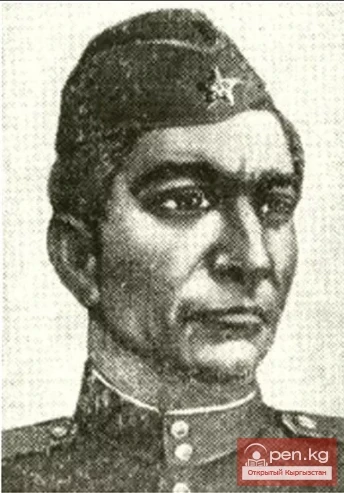 Hero of the Great Patriotic War Kyrgyzstani Grigory Alekseyevich Petrenko
