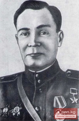 Hero of the Great Patriotic War, Kyrgyzstani Dmitry Nikolaevich Pichugin