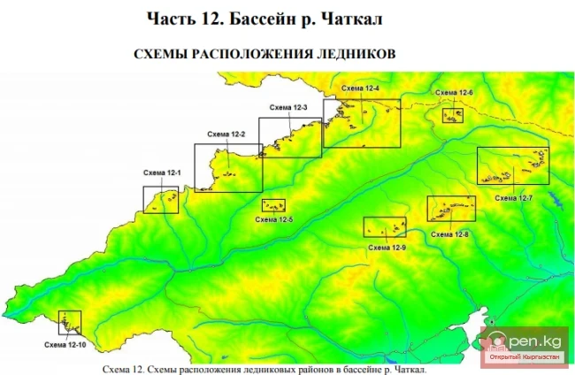 General characteristics of glaciation in the Kyrgyz Republic