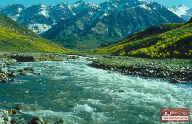 The Tauşkandarya River