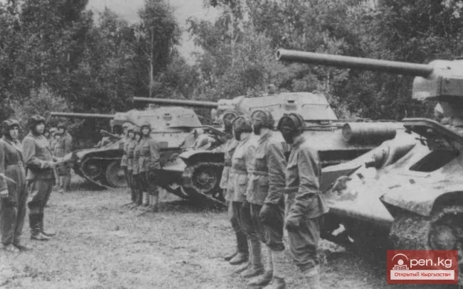 Hero of the Great Patriotic War, Kyrgyzstani Dmitry Ivanovich Panfilov