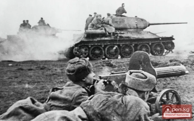 Hero of the Great Patriotic War, Kyrgyzstani Dmitry Ivanovich Panfilov