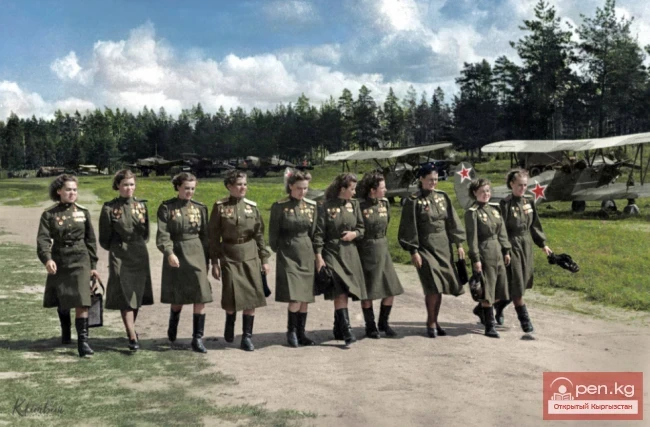 Hero of the Great Patriotic War, Kyrgyzstani Pasko Evdokiya Borisovna