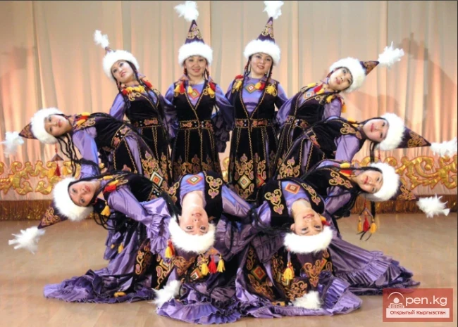 Кыргызский танец - лирический