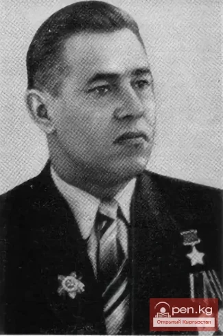 Hero of the Great Patriotic War, Kyrgyzstani Pavel Sergeyevich Ponomaryov