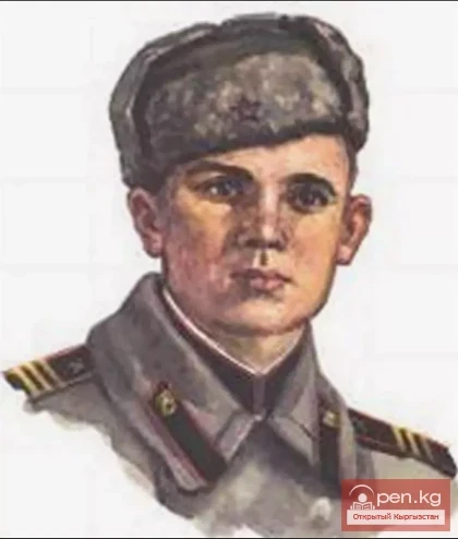Hero of the Great Patriotic War, Kyrgyzstani Pavel Semyonovich Svechnikov