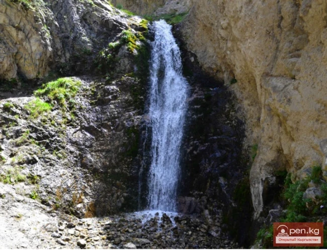 Waterfalls of the Issyk-Ata Gorge