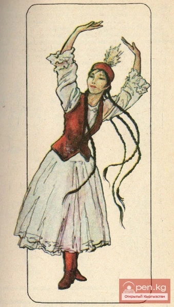 Kyrgyz Dance of Cotton-Picking Girls