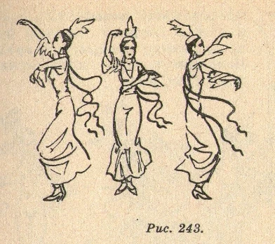 Кыргыз кыздарынын пахта терүү бийи