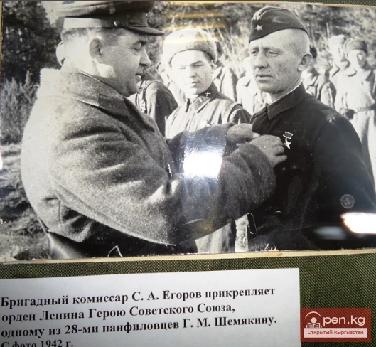 Hero of the Great Patriotic War, Kyrgyzstani, Shemyakin Grigory Melentyevich