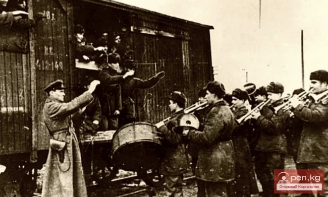 Hero of the Great Patriotic War, Kyrgyzstani Teshabaev Mamasaly