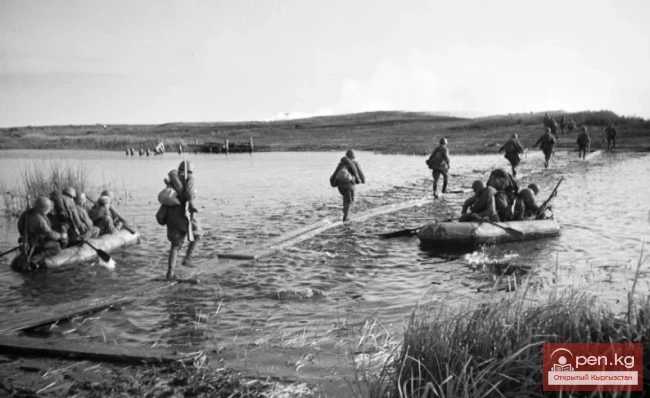 Hero of the Great Patriotic War, Kyrgyzstani Teshabaev Mamasaly