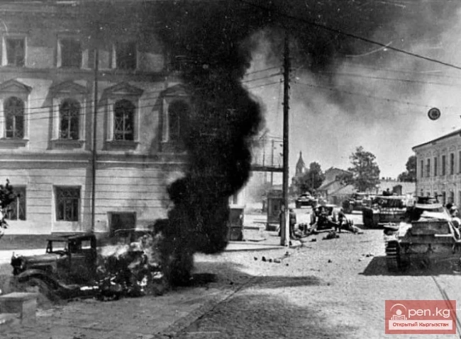 Hero of the Great Patriotic War, Kyrgyzstani Teshabaev Mamasaly