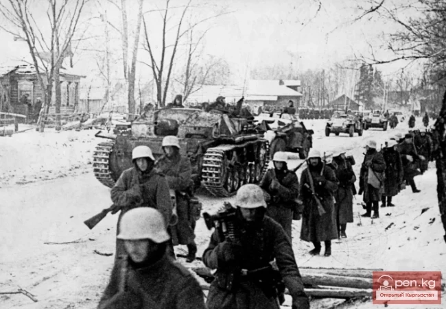 Hero of the Great Patriotic War, Kyrgyzstani Titov Andrey Alekseevich