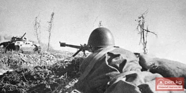 Hero of the Great Patriotic War, Kyrgyzstani Titov Andrey Alekseevich