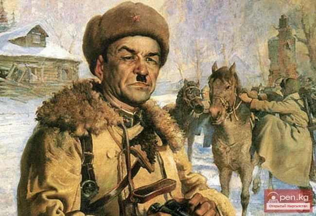 Hero of the Great Patriotic War, Kyrgyzstani, Shemyakin Grigory Melentyevich