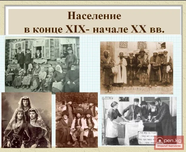 Natural Regions and Occupations of the Population of Kyrgyzstan