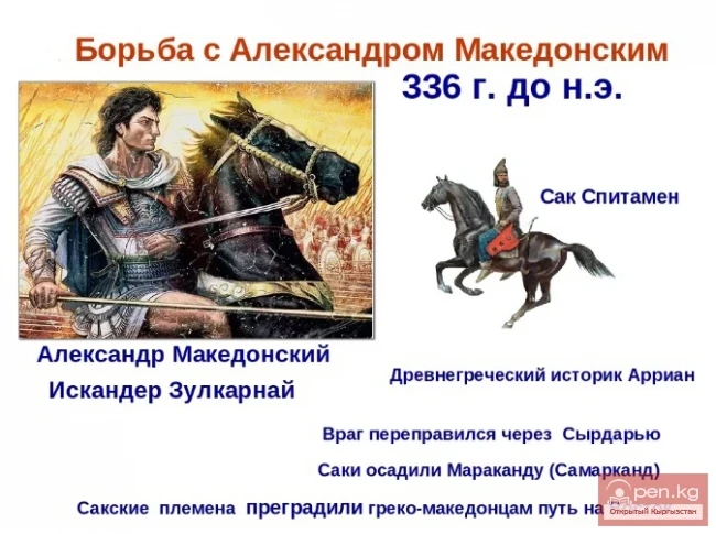 Битва Александра Македонского с саками