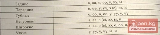 Кыргыз тилиндеги фонетика. Бөлүк - 2