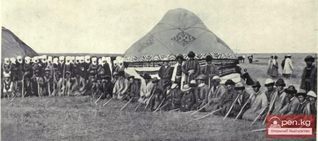 Поминально - погребальные обряды. Обрядовая жизнь кыргызов начала XX века. Часть - 13