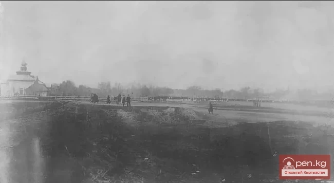 Акт о временном наделе выгонной земли для города Пишпека. Документ №8 (июнь 1881 г.)