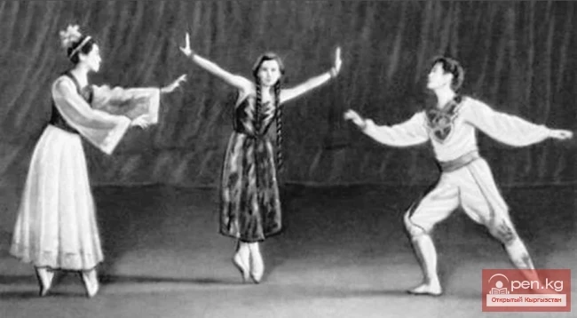 Организация первой киргизской театральной студии