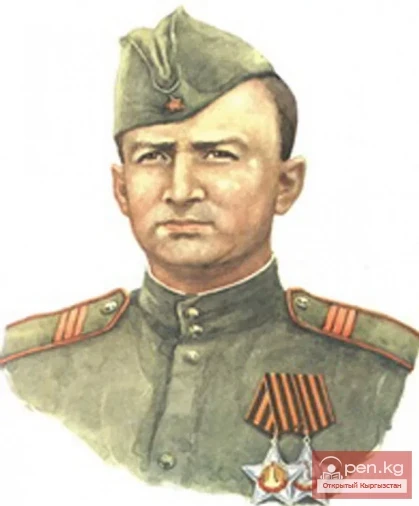 Full Cavalier of the Order of Glory Mannaf Aubakirovich Aubakirov