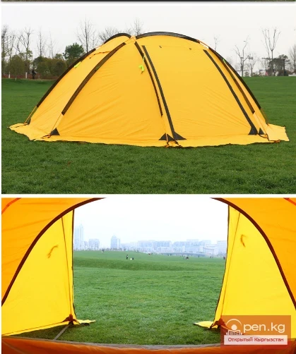 Choosing a tourist tent for hiking in the mountains of Kyrgyzstan