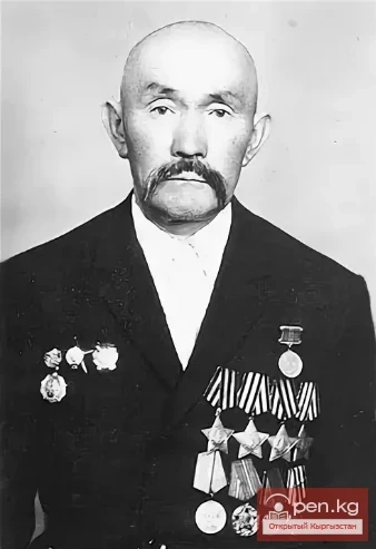 Full Cavalier of the Order of Glory Baytursunov Nasyr