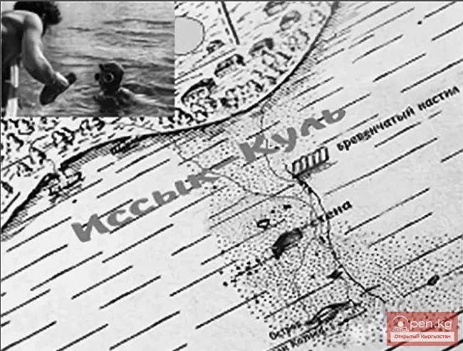 Археологические исследования дна озера Иссык-Куль