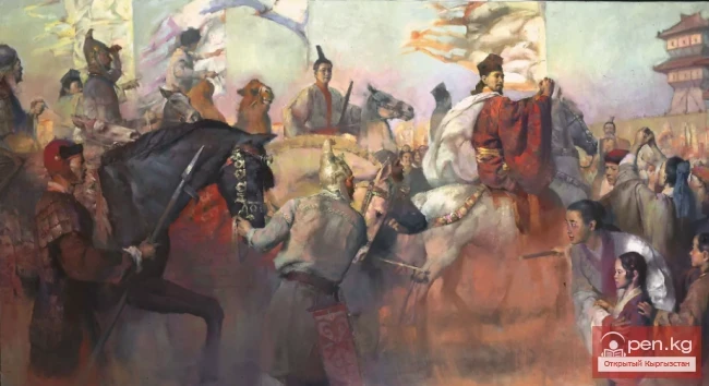 Возвращение Чжан Цяня, посланного 13 лет назад в Западный край!