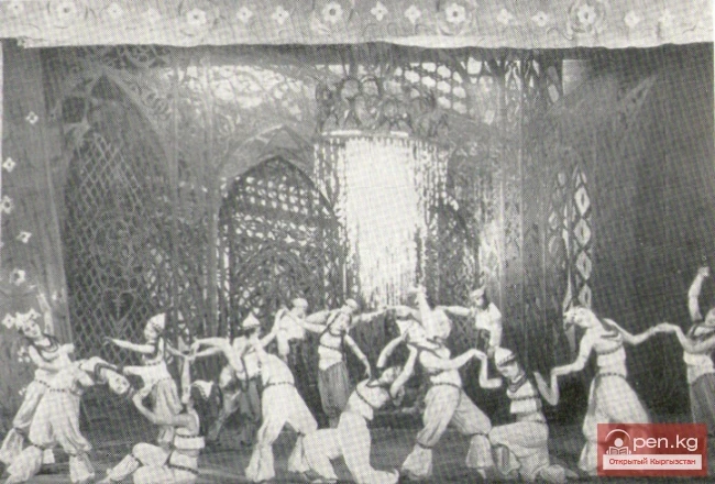 Биринчи «Чолпон» спектаклинин мазмуну