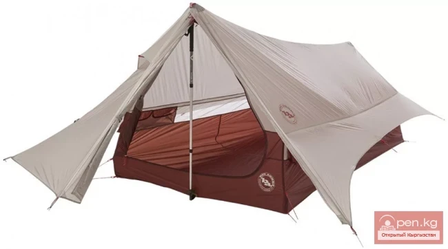 Choosing a tourist tent for hiking in the mountains of Kyrgyzstan