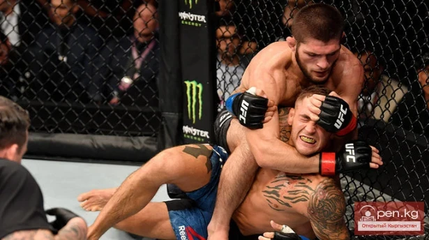 Хабиб Нурмагомедовдун Дастин Порьеге каршы жекпе-жектин жыйынтыктары. Видео