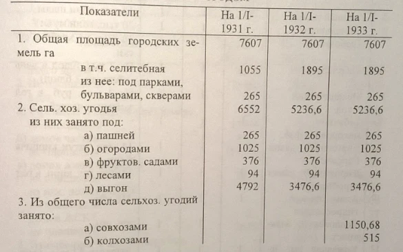 Passport of the City of Frunze 1930 -1933. Document No. 85
