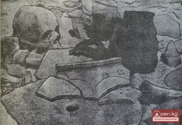 Древняя керамика Сарыбулуна