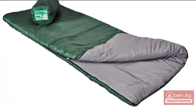 What tourists need to know about sleeping bags in the mountains of Kyrgyzstan