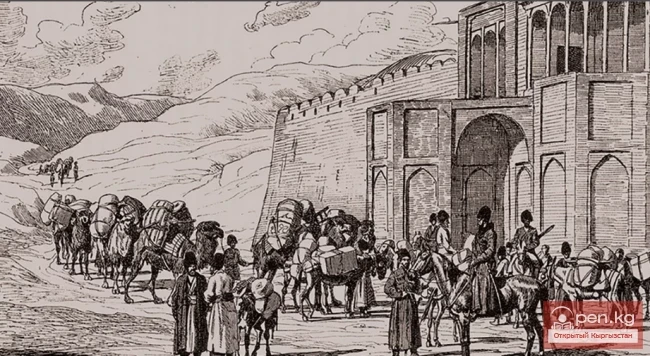 Присоединение кыргызов к Коканду в конце XVIII в.