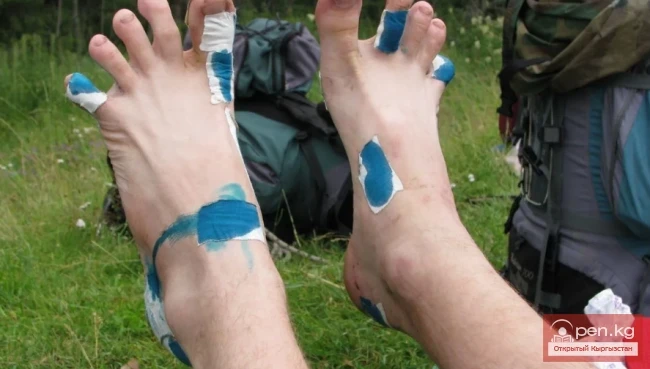 Personal hygiene rules in the conditions of hiking in the Tian Shan