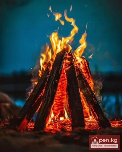 Кыргызстандын тоолорунда саякатта от жагуунун ыкмалары