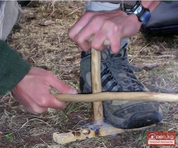 Отунду отуруп алуу үчүн от жагуучу жана от жагуучу жок, Кыргызстан тоолорунда. Бөлүк - 1