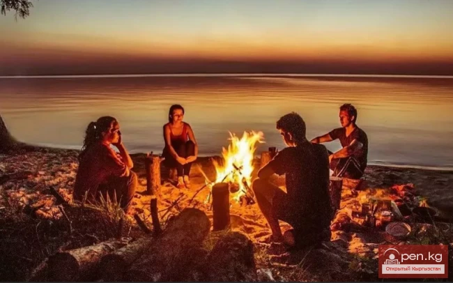 Several ways to make fire without matches and a lighter in the mountains of Kyrgyzstan. Part - 1