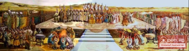 Первый курултай в Средней Азии «на луговьях Таласа и Кенджока»