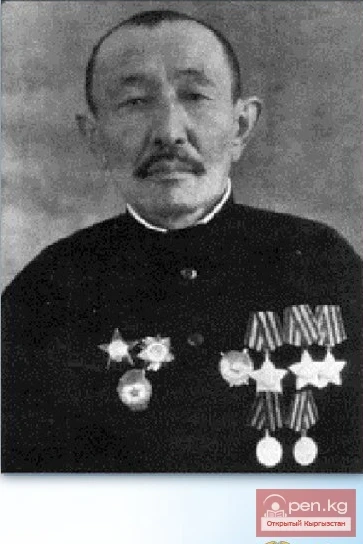 Full Cavalier of the Order of Glory Abdykasyim Karymshakovich Karymshakov